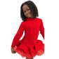 Girl's Knitted Sweater Dress TuTu